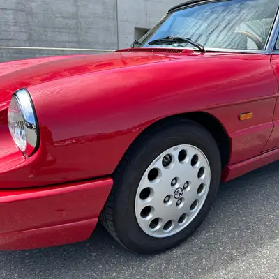 Alfa Romeo Spider 2.0 — Cabriolet légendaire 1990, expertisé et sans accident — Miniature 8