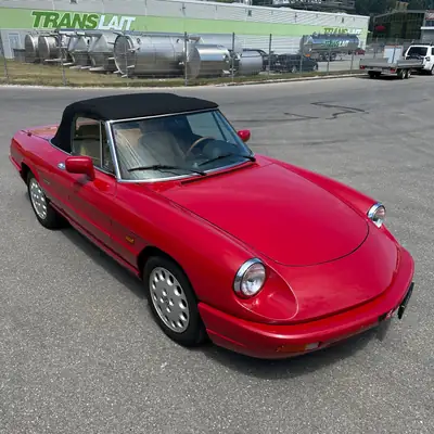 Alfa Romeo Spider 2.0 — Cabriolet légendaire 1990, expertisé et sans accident — Miniature 12