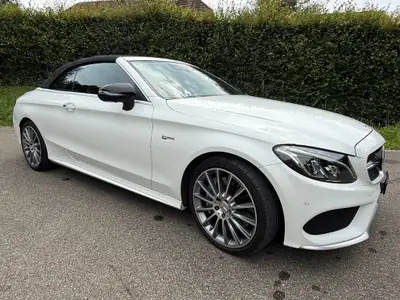 Mercedes-Benz C 43 AMG Cabriolet — Décapotable sportive 367 ch, entretien à jour — vista posteriore