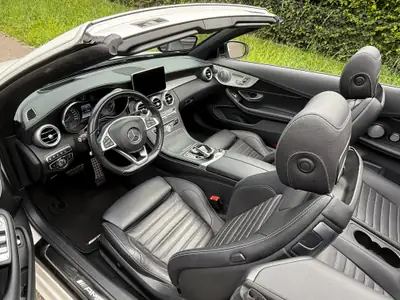 Mercedes-Benz C 43 AMG Cabriolet — Décapotable sportive 367 ch, entretien à jour — cruscotto