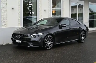Mercedes-Benz CLS 450 4Matic AMG Line — Berline coupé haute performance, 100'000 km — exterior view