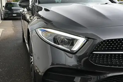 Mercedes-Benz CLS 450 4Matic AMG Line — Berline coupé haute performance, 100'000 km — rear view