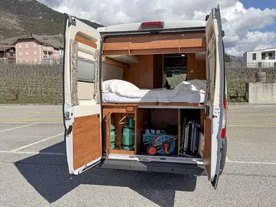 FIAT Ducato Malibu Van 640 LE — Fourgon aménagé premium, 50'000 km seulement — Seitenansicht