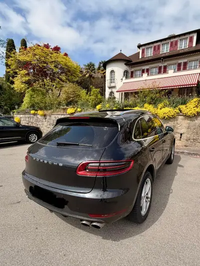 Porsche Macan S Diesel PDK — SUV sportif 258 ch, 97 000 km, toit panoramique inclus — Heckansicht