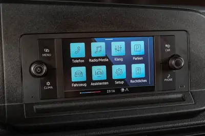 VW Caddy Cargo 2.0 TDI Maxi — Utilitaire fiable, faible kilométrage et garantie constructeur — Thumbnail 15