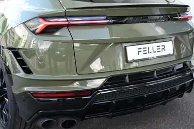Lamborghini Urus S E-Gear — SUV haute performance 666 ch, couleur exclusive Verde Turbine — Thumbnail 7