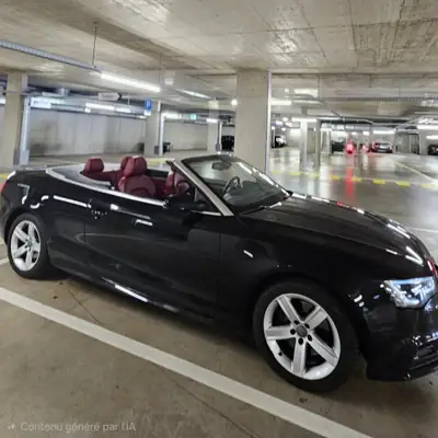 Audi A5 Cabriolet 2.0 TFSI Quattro — Élégance décapotable, 80'000 km seulement — side view