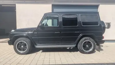 Mercedes-Benz G 55 AMG — Le légendaire SUV haute performance de 2008 — vista posteriore