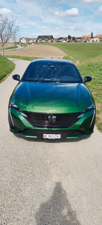 Peugeot 308 1.2 PureTech GT — Élégance verte, 75000 km, équipement premium — tableau de bord