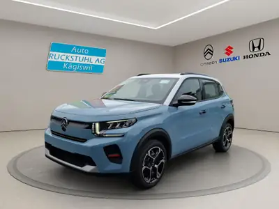 Citroën C3 1.2 Turbo Plus — Citadine pétillante, motorisation dynamique et design bleu métallisé — Außenansicht