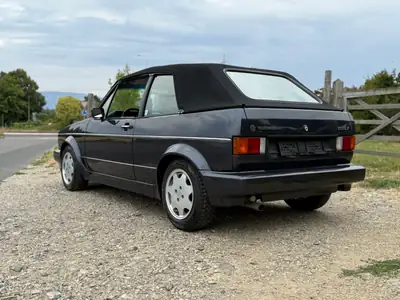 VW Golf Cabriolet 1989 — Classique emblématique, 114'000 km, sans sinistre — vista posteriore