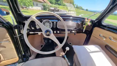 Volkswagen Käfer 11.3 De Luxe 1954 — Véhicule vétéran authentique, sans accident — dettaglio