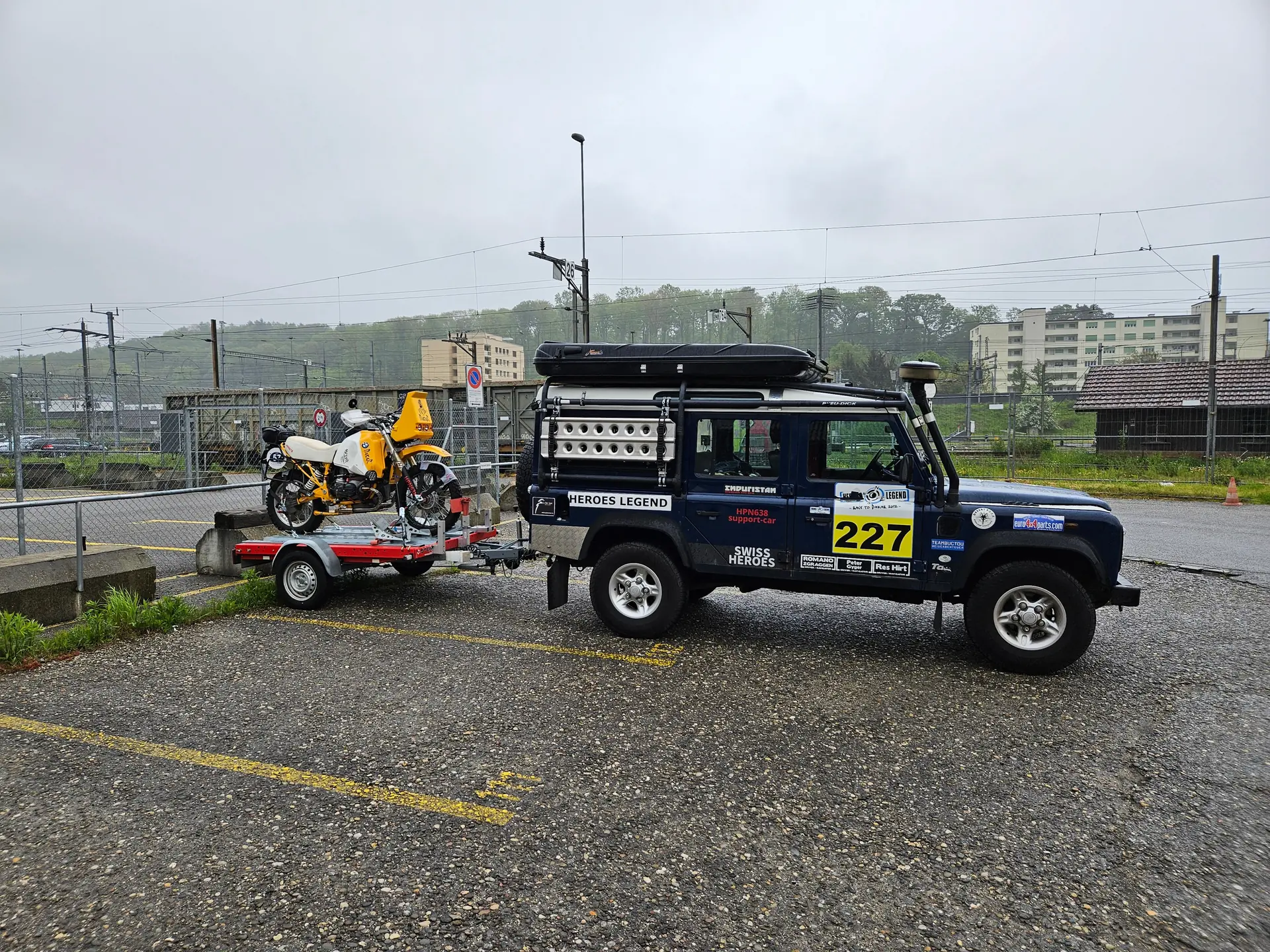 Land Rover Defender 2000 occasion Brügg BE — 2