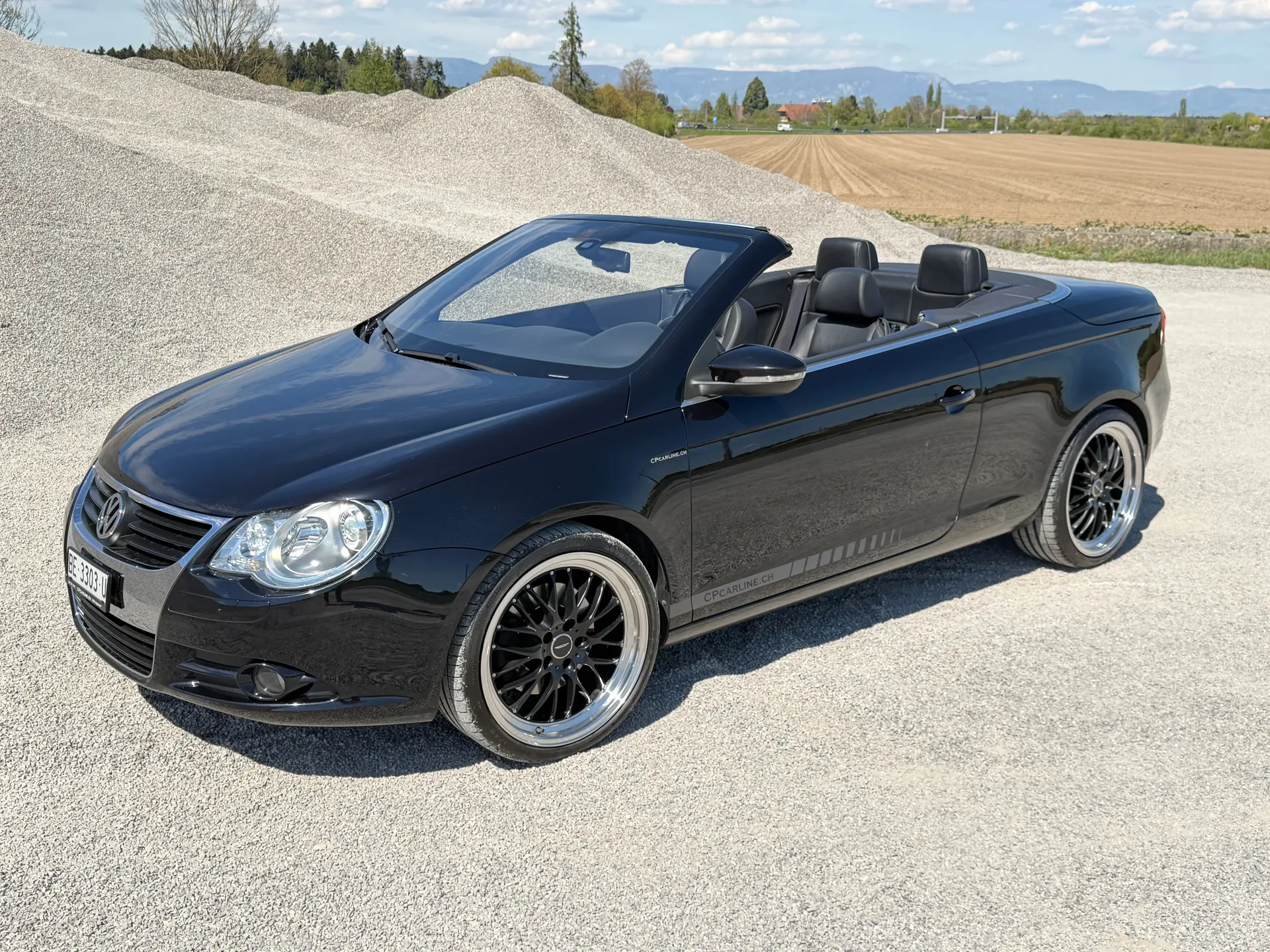 VW Eos 2.0 TSI Fashion — Cabriolet élégant, moteur turbo performant — vue extérieure