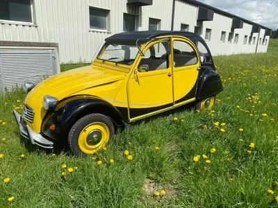 Citroën 2CV Charleston 1982 — Icône rétro restaurée, état exceptionnel — Seitenansicht