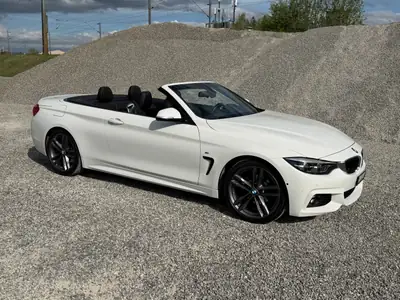 BMW 420i Cabriolet M Sport — Décapotable sportive, 36 300 km, finition premium — cruscotto