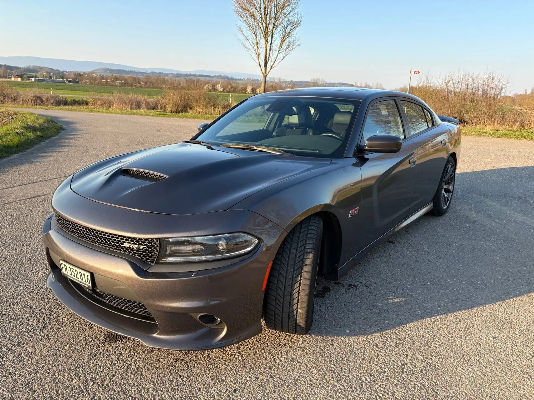 Dodge Charger SRT V8 — Muscle car américain 492 ch, état impeccable