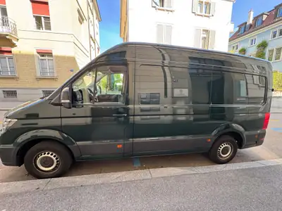 VW Crafter 35 BMT — Utilitaire diesel robuste, 58'000 km seulement — côté
