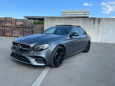 Mercedes-Benz E 53 AMG 4Matic+ — Berline sportive 435 ch, très faible kilométrage — vue extérieure