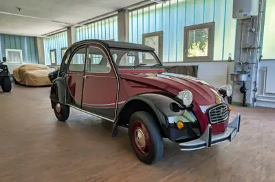 Citroën 2CV6 Charleston 1987 — Légendaire utilitaire, état muséal, 5900 km seulement — Seitenansicht