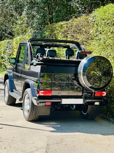 Mercedes-Benz G 350 Cabrio — Un classique luxe tout-terrain, état collection impeccable — Miniatur 8