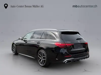 Mercedes-Benz C 220 d Swiss Star AMG Line — Break diesel hybride 4WD, 20 km seulement — arrière