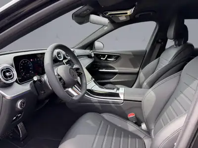 Mercedes-Benz C 220 d Swiss Star AMG Line — Break diesel hybride 4WD, 20 km seulement — Miniature 9