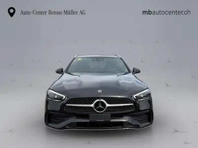 Mercedes-Benz C 220 d Swiss Star AMG Line — Break diesel hybride 4WD, 20 km seulement — Miniature 8