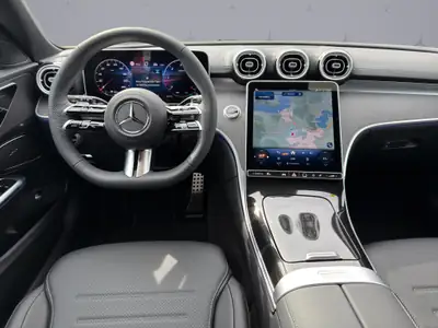 Mercedes-Benz C 220 d Swiss Star AMG Line — Break diesel hybride 4WD, 20 km seulement — Miniature 12