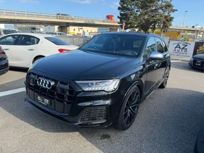 Audi SQ7 TFSI Quattro — SUV performance 650 ch, full black, 56'000 km seulement — fianco