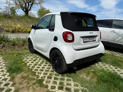 Smart Fortwo Prime Twinmatic — Cabriolet compact, moteur économe et design iconique — côté