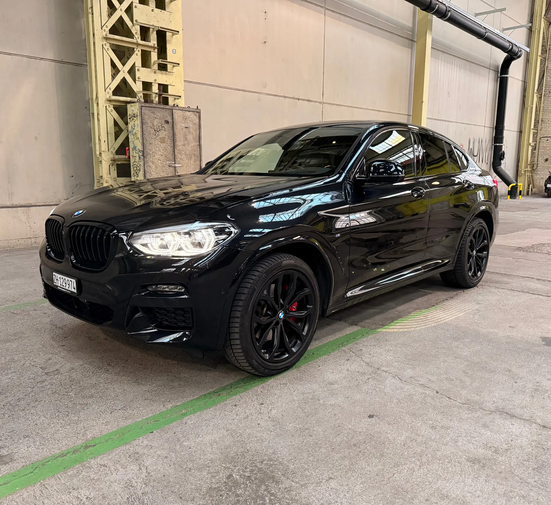 BMW X4 xDrive 48V 20d M Sport X — SUV Coupé diesel hybride, 87000 km — vue extérieure