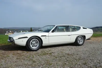 Lamborghini Espada 400 GT 1972 — Légendaire coupé GT italien, historique exceptionnel — vue extérieure