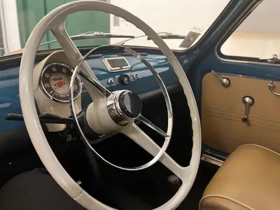 FIAT 500 Cabriolet 1966 — Icône italienne authentique, rarité historique immatriculée — Miniature 8