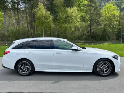 Mercedes-Benz Classe C 200 T AMG Line — Break sportif, 65'000 km, hybride léger — côté