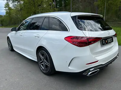 Mercedes-Benz Classe C 200 T AMG Line — Break sportif, 65'000 km, hybride léger — intérieur