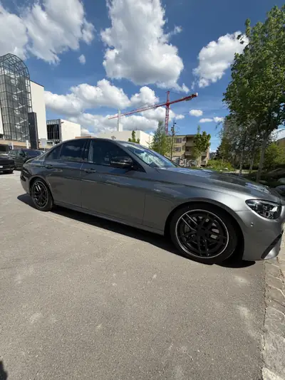 Mercedes-Benz E 53 AMG — Berline sportive 435 ch, hybride mild, kilométrage modéré — rear view