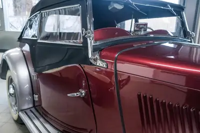 MG TD MK II 1952 — Cabriolet classique d'époque, restauration exemplaire, rarité 1/1700 — arrière