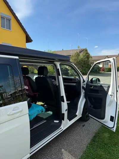 VW T6.1 California 2.0 Bi-TDI Beach Liberty — Camping-car premium 7 places, faible kilométrage — Seitenansicht