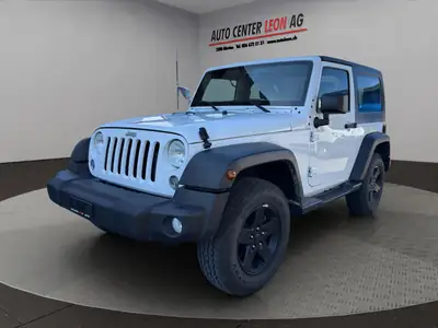 Jeep Wrangler 2.8 CRD Sport — Mythique 4x4 diesel, sans accident, 2 capots inclus — side view
