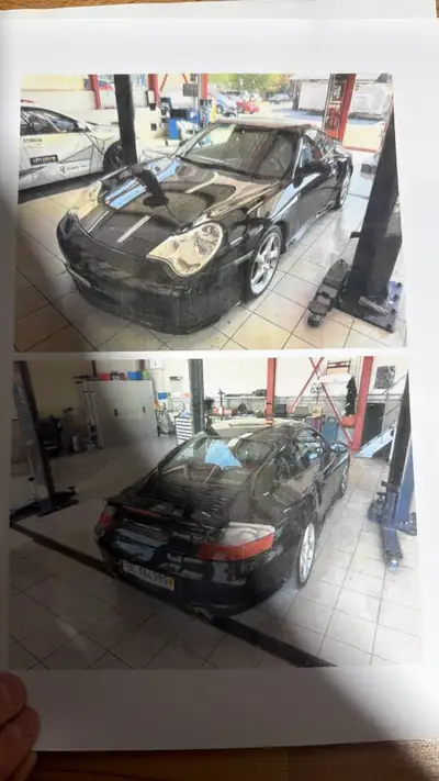 Porsche 911 Turbo 2003 — Coupé sportif légendaire, 420 ch et boîte manuelle — Miniature 12