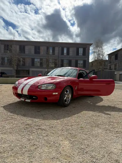 Mazda MX-5 NB GT-R Nr. 001 CH-Sondermode — Roadster légendaire, édition spéciale suisse — vista posteriore