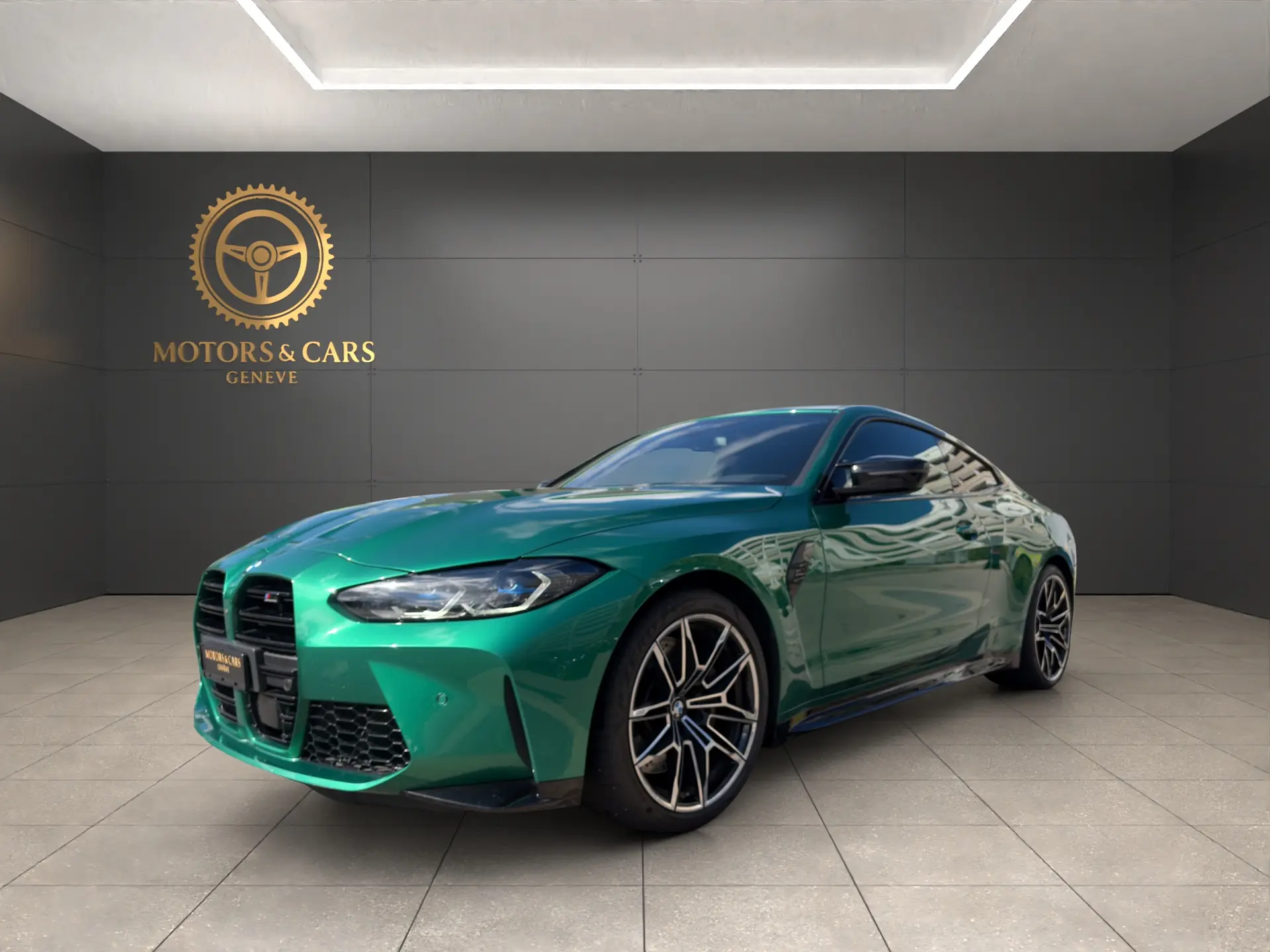 BMW M4 Coupé Competition M xDrive 2023 — Performance brute et technologie d'exception — Außenansicht