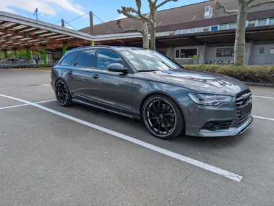 Audi A6 Avant 3.0 BiTDI V6 Quattro — Break sportif suisses avec tuning ABT 360 PS — exterior view