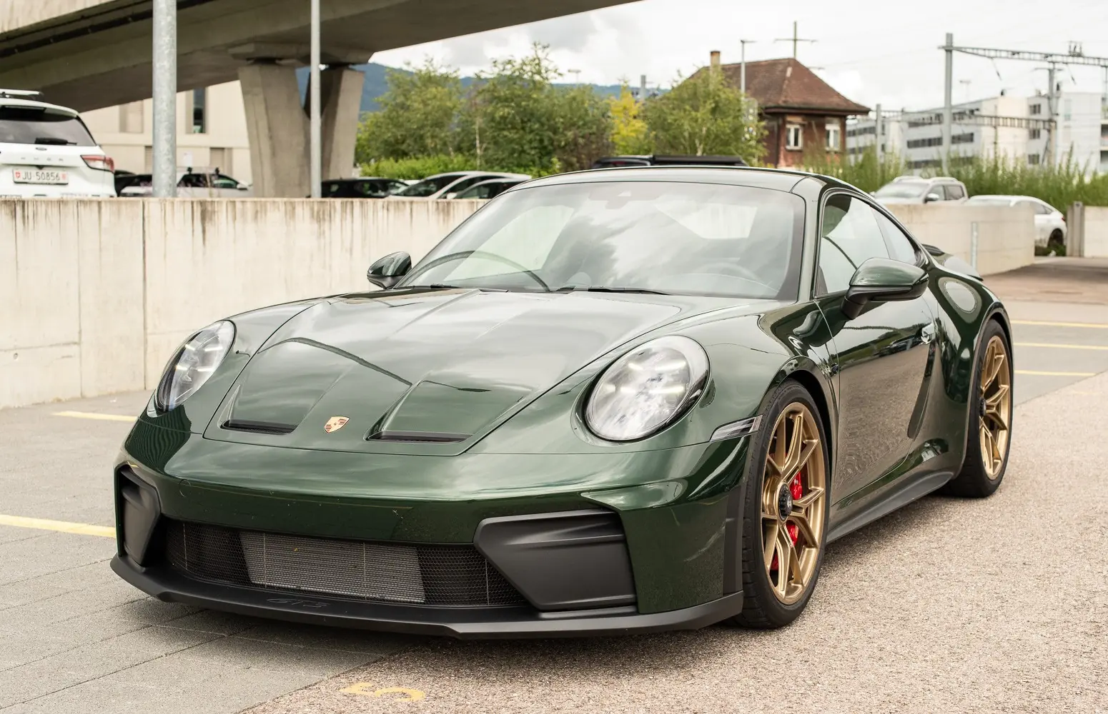 Porsche 911 Carrera GT3 PDK Touring — Superbe verte métallisée, 560 km seulement