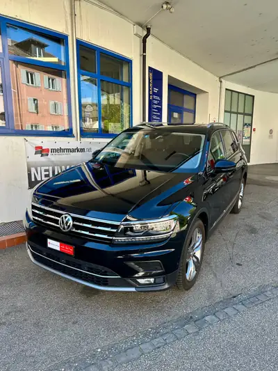 VW Tiguan Allspace 2.0 TSI Highline 4Motion — 7 places, toit panoramique, SUV familial éprouvé — vue extérieure