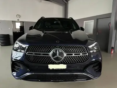 Mercedes-Benz GLE 450 d 4Matic AMG Line — SUV premium hybride diesel, 37 000 km seulement — side view