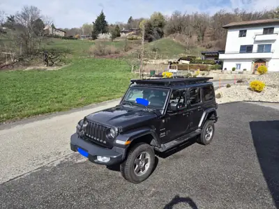 Jeep Wrangler Unlimited Sahara 2020 — 4×4 légendaire, diesel performant, 71 000 km — vista esterna