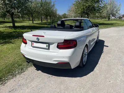 BMW 228i M Sport Cabriolet — Élégance décapotable, motorisation 245 ch et équipements premium — intérieur