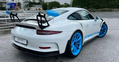 Porsche 911 GT3 RS PDK — Superlatif sportif, 34'000 km seulement — vista posteriore